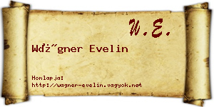 Wágner Evelin névjegykártya